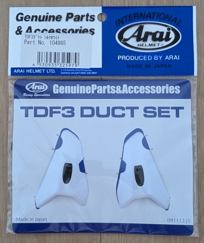 Arai tdf3 duct silk - arai,