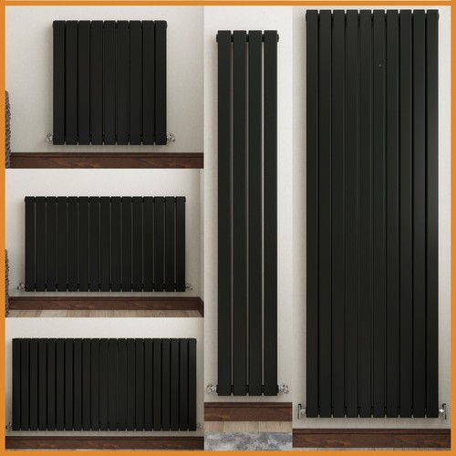 Black designer flat panel - black,