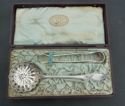 Christofle marly sugar box - marly,
