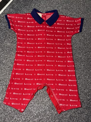 Gucci baby romper size 6 - gucci,