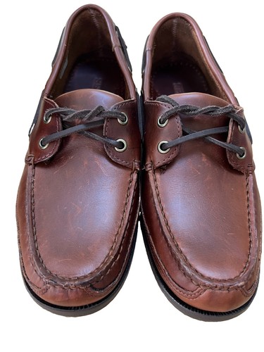 Sebago men brown leather - men's,