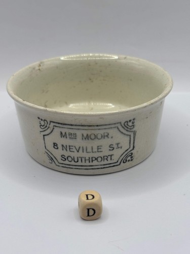Old mrs moors advertising meat - old,