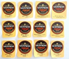 Collection 12 Guinness Labels