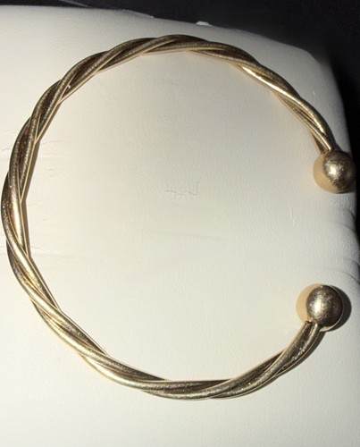 Carat gold torque bangle - carat,