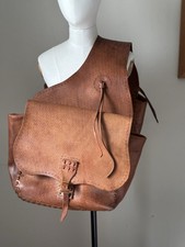 Vintage Leather Handcrafted Tan Saddle Bags Western Horse Custom Made Canada