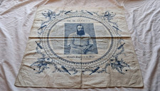 Rare W. G. Grace Champion Cricketer Of The World Victorian Handkerchief 1895
