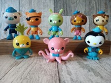 Octonauts Figure Bundle Professor Inkling Vegimal Tweak Dashi Shellington Rare