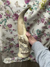 Botswana cow horn antique home - horn,