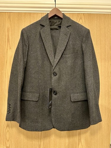 Men grey suit piece - men's,