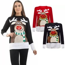 Women's 3D Rudolph Nose