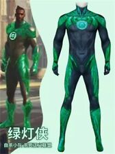 Justice League Green Lantern Cosplay Costume Jumpsuit Bodysuit Men's Uniform Set