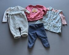 Newborn Baby Girl Clothes Bundle 3-6 Months Kids Outfit Pants Jumpers Dress x 6