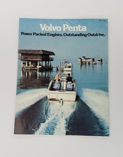 Vintage late 1970s volvo penta - vintage,