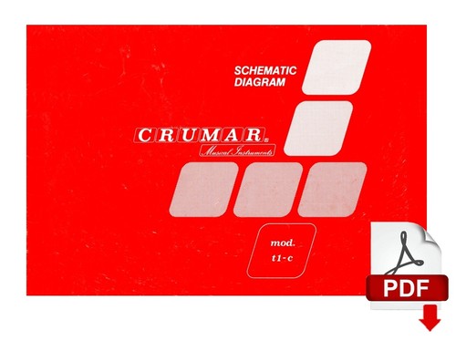 Crumar service manual - service,