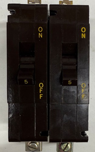 Crabtree c50 mcb - 5, amp