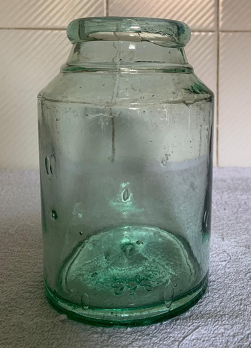 Vintage large thick green