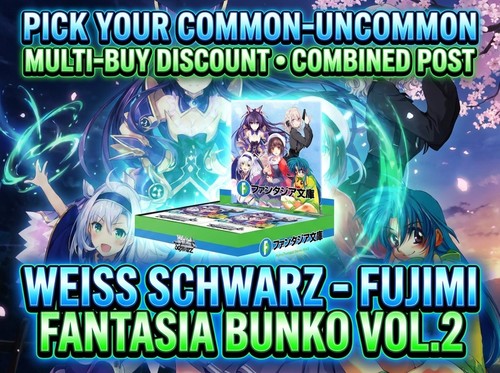 Weiss schwarz fantasia - schwarz, bunko