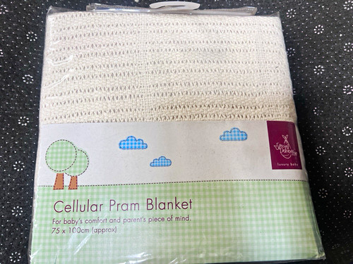 Unisex cellular cotton pram - cellular,
