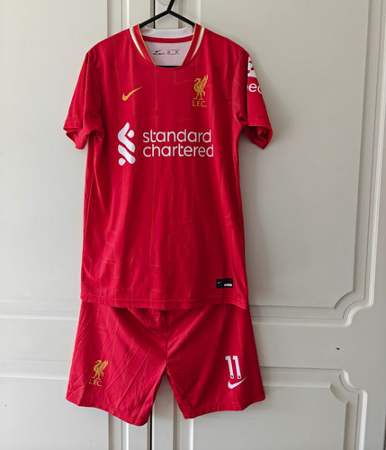 Liverpool home full kit red - home,