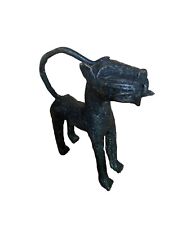 Old Tribal Bronze Benin Leopard Figure  ---  Cameroon NW1
