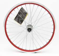 20" Raleigh Bike Alloy Multi speed Red Wheel For Kids Bike 130mm OLD