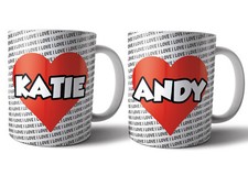 His and Hers Personalised Mugs