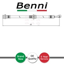 Brake Hose Front Left Benni