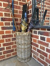 Kubu Rattan Wicker Umbrella