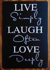 Metal Tin Retro Sign