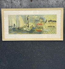 Vintage Art Print Raoul Dufy