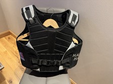 Harry Hall Hi Flex Body Protector Women Black/Silver, Large, Beta Level 3