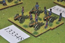 15mm napoleonic / french - 4 guard guns & crews - (133348)