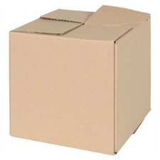 Folding Box Natural Cardboard