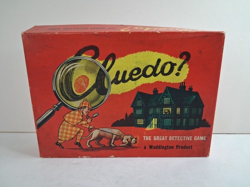 Waddingtons cluedo board game - board,