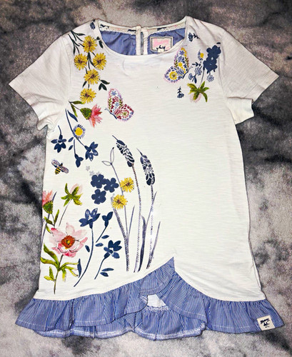 Mantaray girls white floral - girls,
