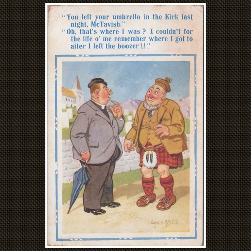 Donald mcgill comic postcard - donald,