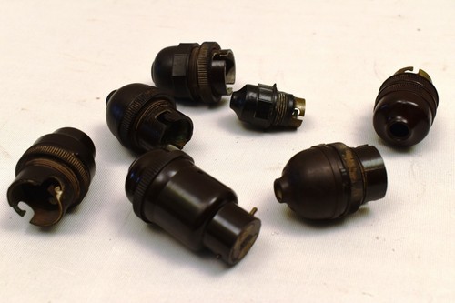 Lot vintage bakelite lamp - 7,