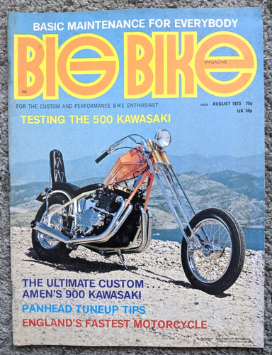 1973 aug big bike custom - 1973,