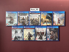 x9 Assassin's Creed PS4/5 PlayStation 4 Collection Games Bundle PEGI 18 VG COND