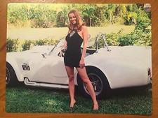 Tin Sign Vintage Cobra 427