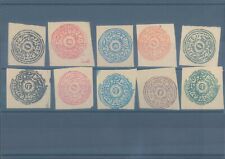 INDIA Indian old States JUMMO 1860s MNG set of forgeries