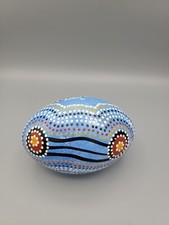 Emu Egg  Hand Painted
