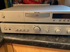 ROTEL RCD02 cd player & RA-01 amplifier. No leads works fine music separates