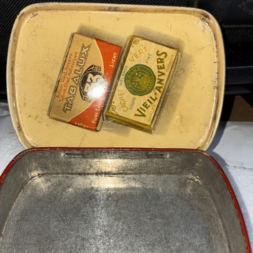 Vintage tobacco tin - tobacco, tin-