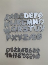 Metal Die Cut Alphabet and