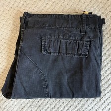 Carhartt Aviation Pant Cargos Size W34 L32 Measures W36 L31 Black Tapered Leg