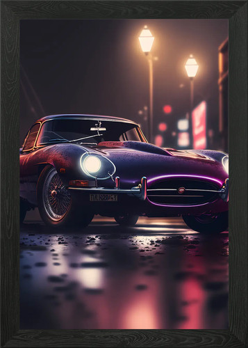 Jaguar type classic car - type,
