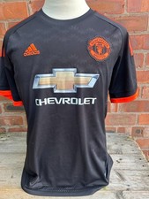 mens MAN UTD 3rd shirt - size L ( 2015 ) good condition