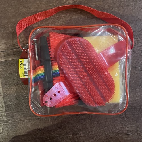 Showman horse grooming kit - showman,