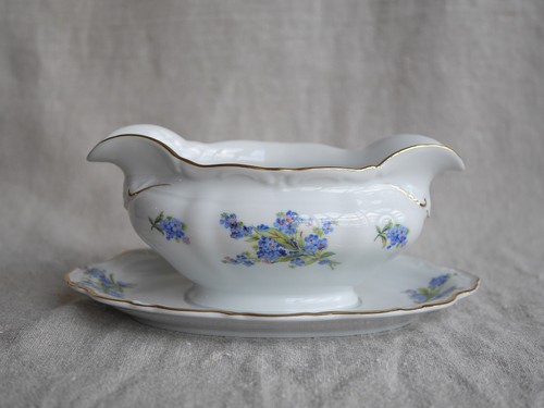Vintage winterling gravy boat - vintage,
